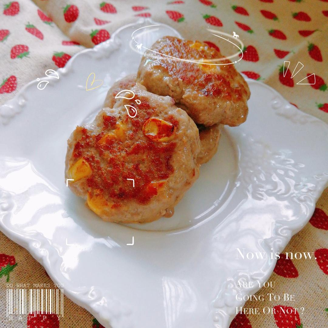 牛肉玉米手指饼【宝宝辅食】