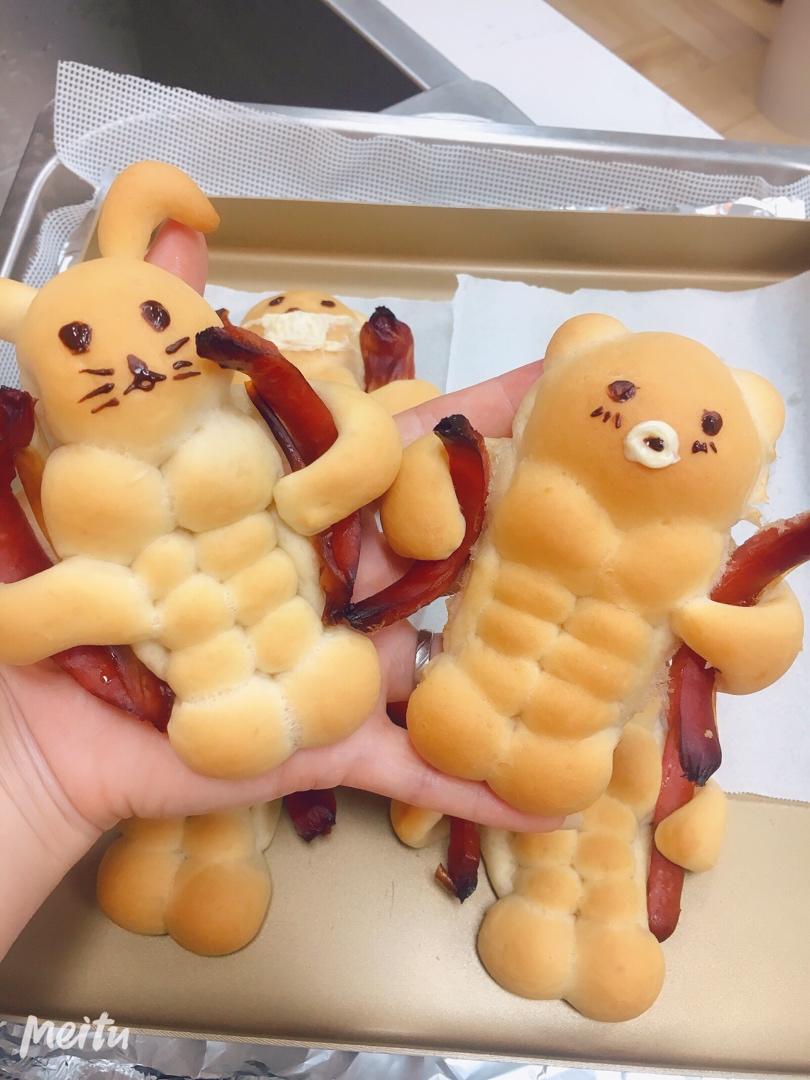 全麦肌肉熊