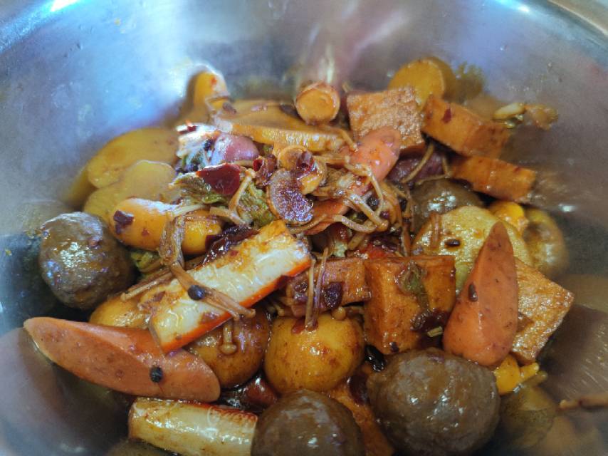 超简单省事的家庭版麻辣香锅