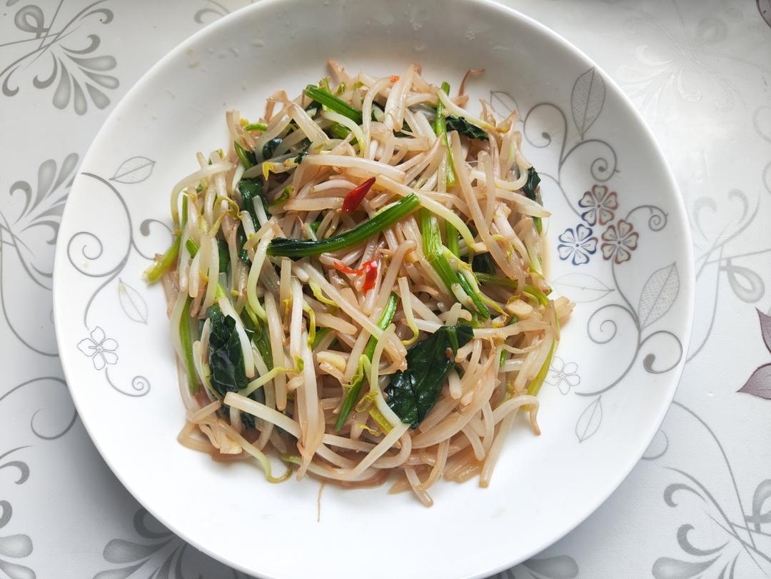 炒绿豆芽