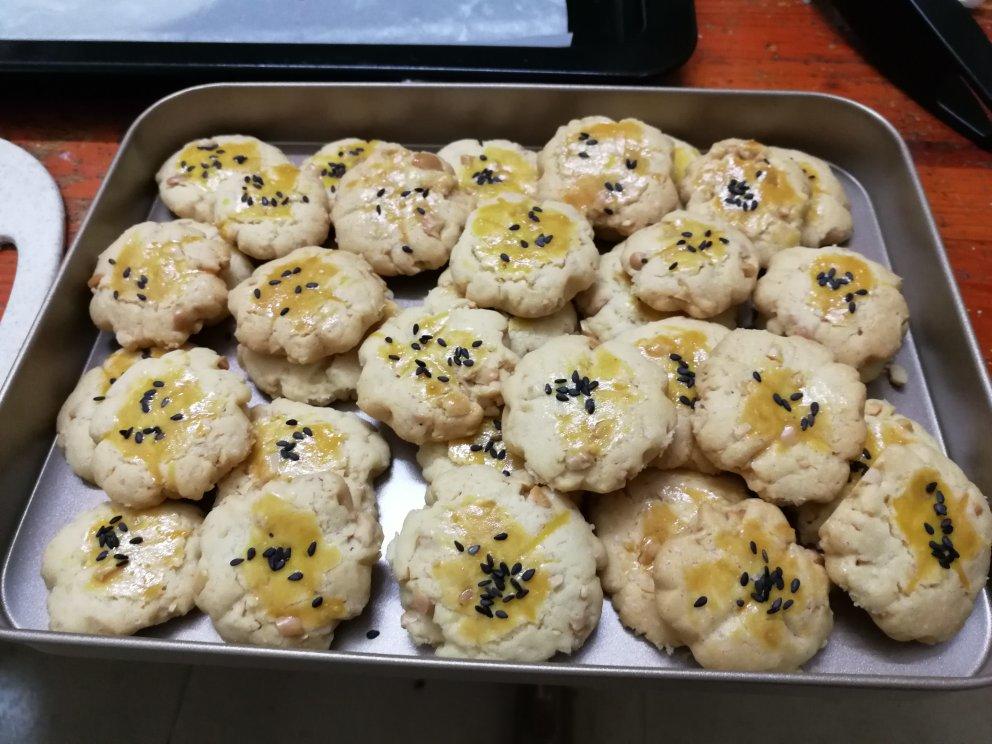 超级好吃的花生酥饼（橄榄油版）