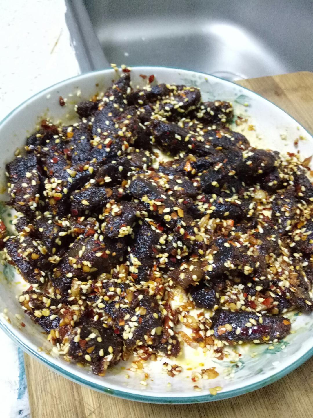 麻辣牛肉干