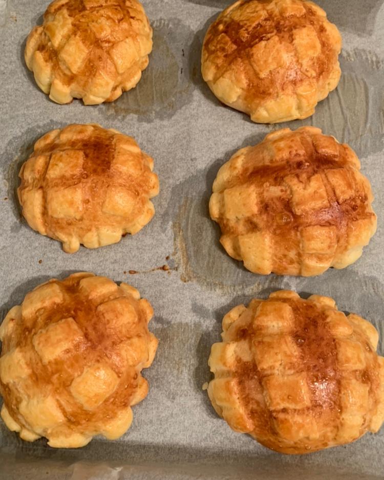 《Tinrry+》菠萝包（手揉教程）（帅帅小厨）