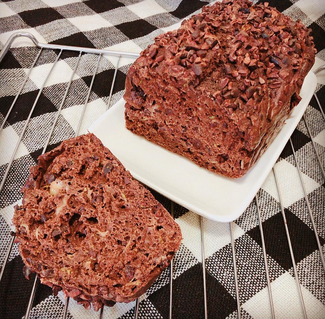 巧克力西葫芦快手面包（健康巧克力“蛋糕”）丨健康·烘焙