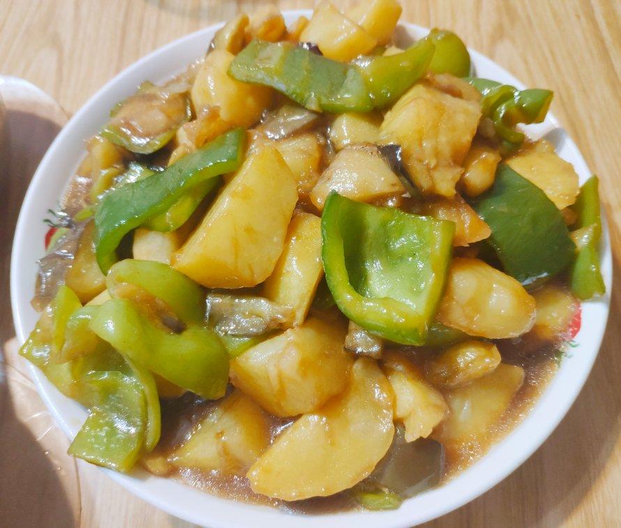 超级下饭的地三鲜