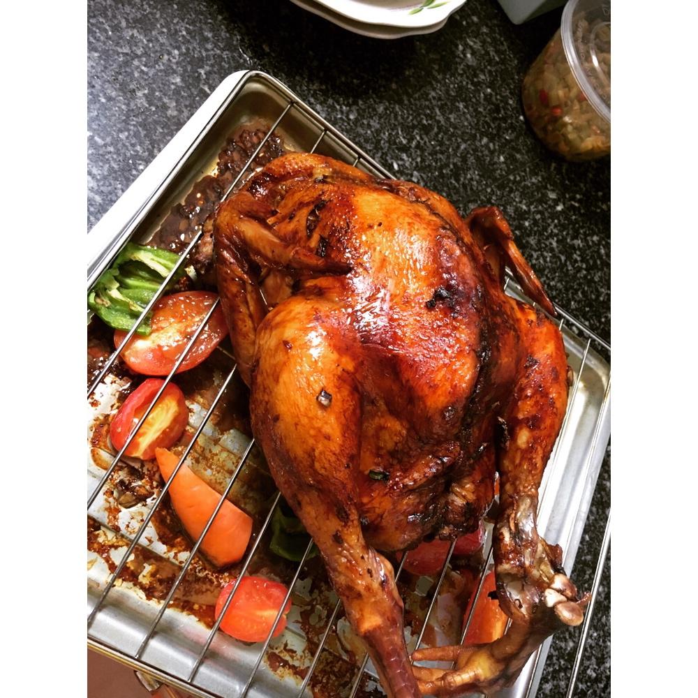 家常烤鸡