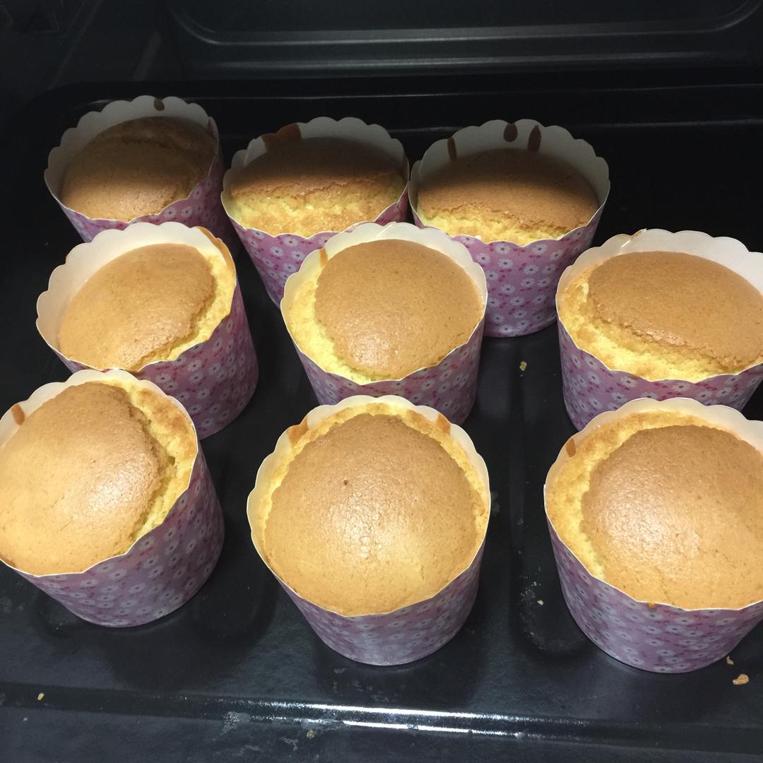 不会回缩的纸杯蛋糕--海氏烤箱定制