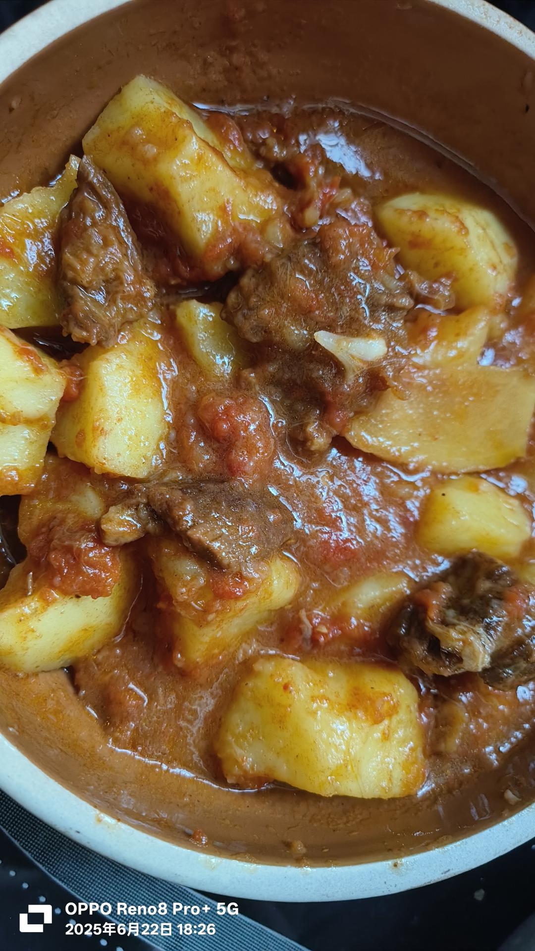 土豆炖牛肉
