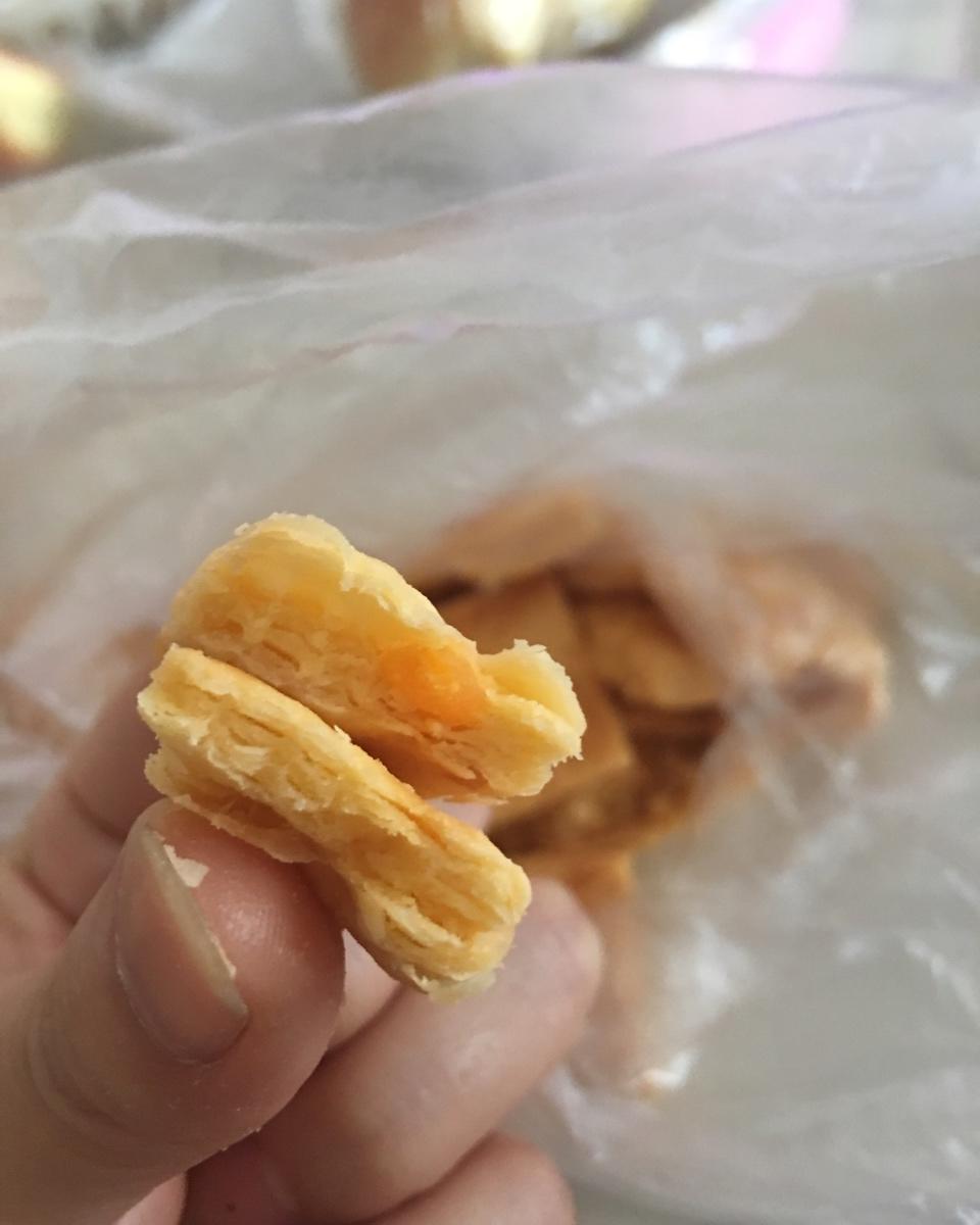 🔥㊙️酥掉渣的咸蛋黄饼干‼️一学就会，超好吃