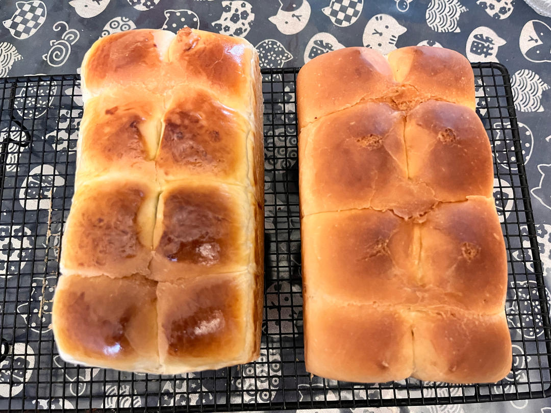 鲜奶皇冠吐司
