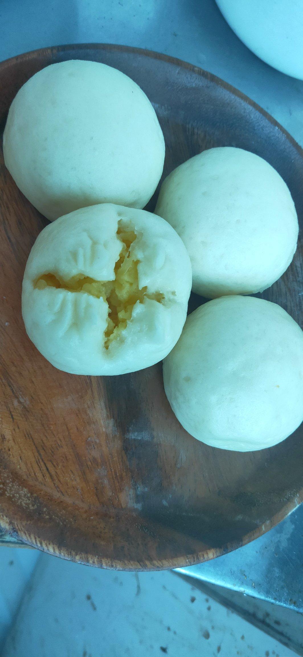 奶黄包（自制奶黄馅）