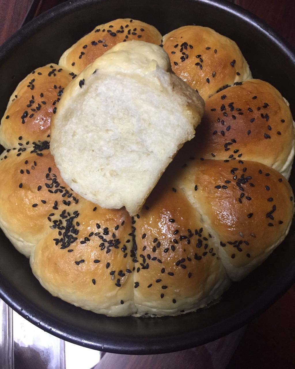 牛奶圆面包（爱和自由配方）