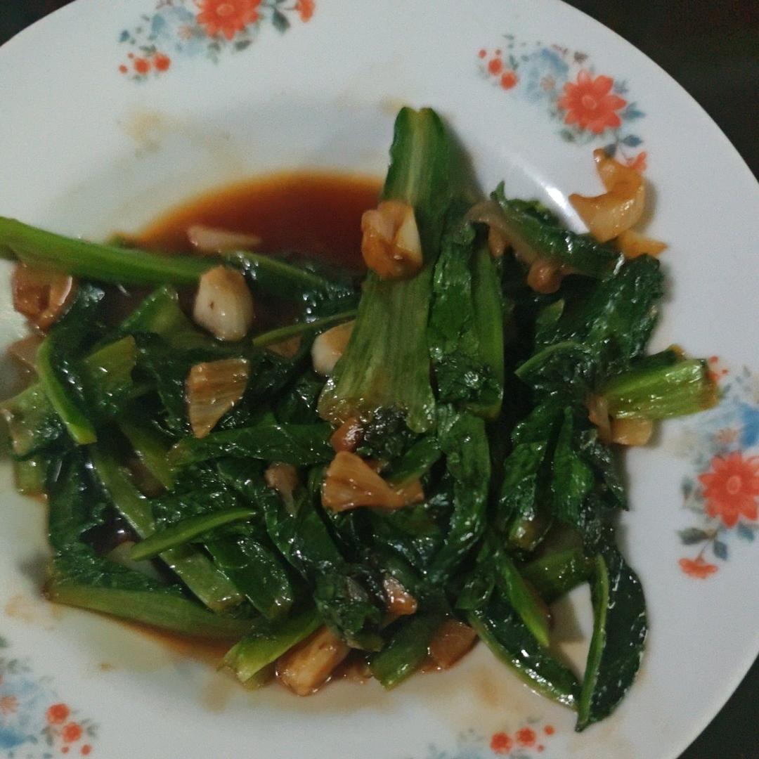 蒜蓉油麦菜（蚝油）