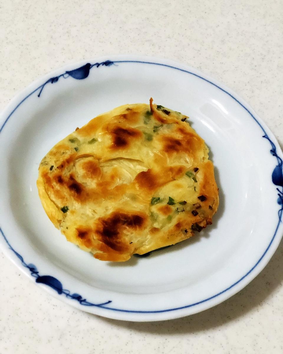 饺子皮葱油饼
