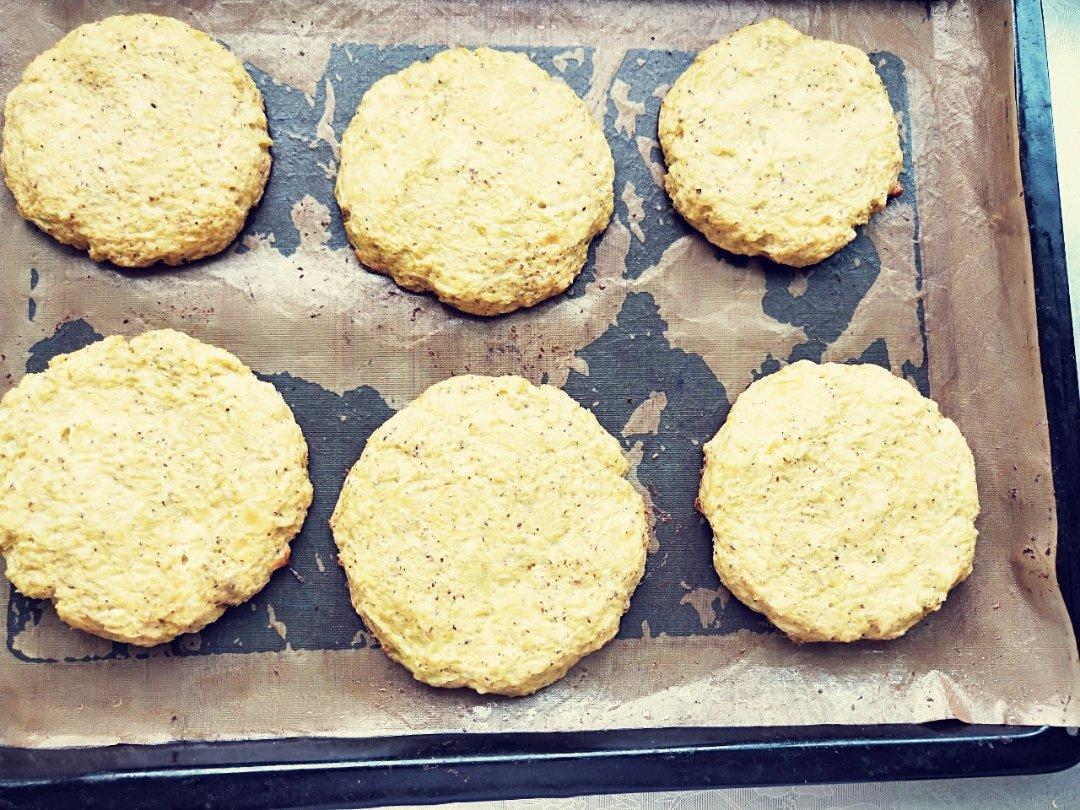 【生酮低碳】菜花汉堡坯