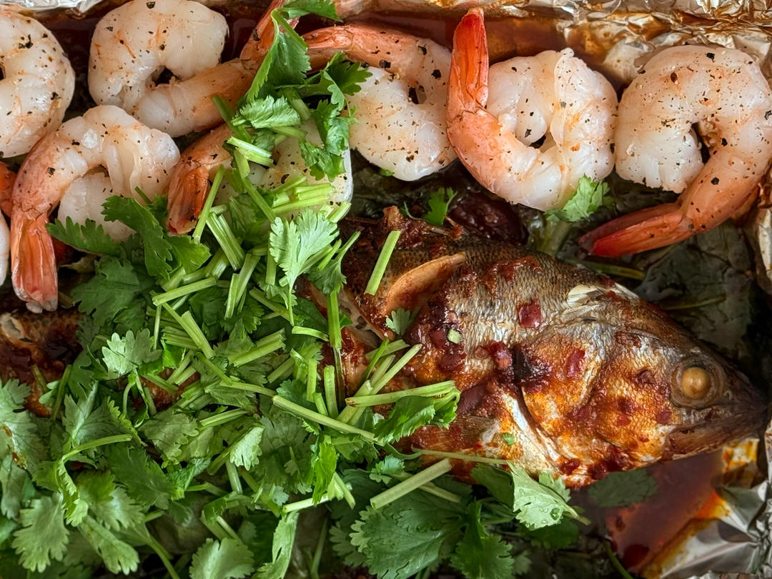 锡纸包烧鲈鱼（便捷版最好味道）