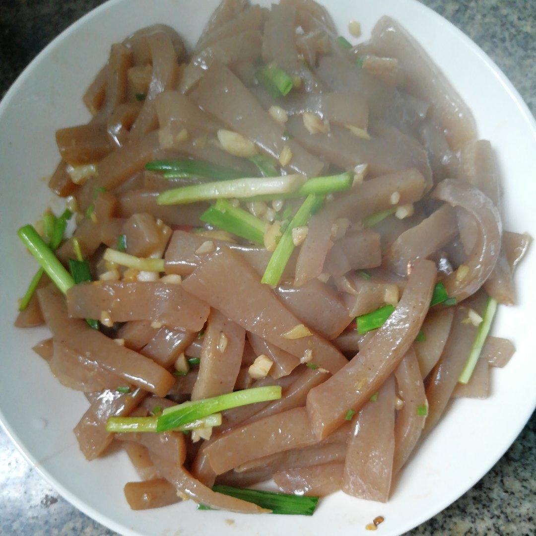 想你笑笑做的爆炒魔芋