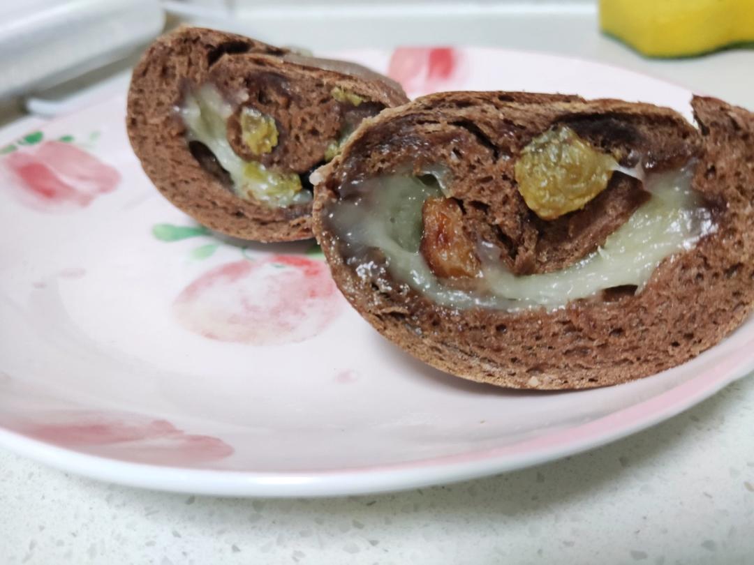 可可麻薯软欧(面包)