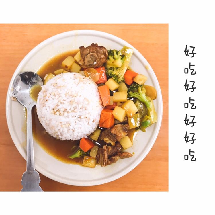 咖喱排骨饭