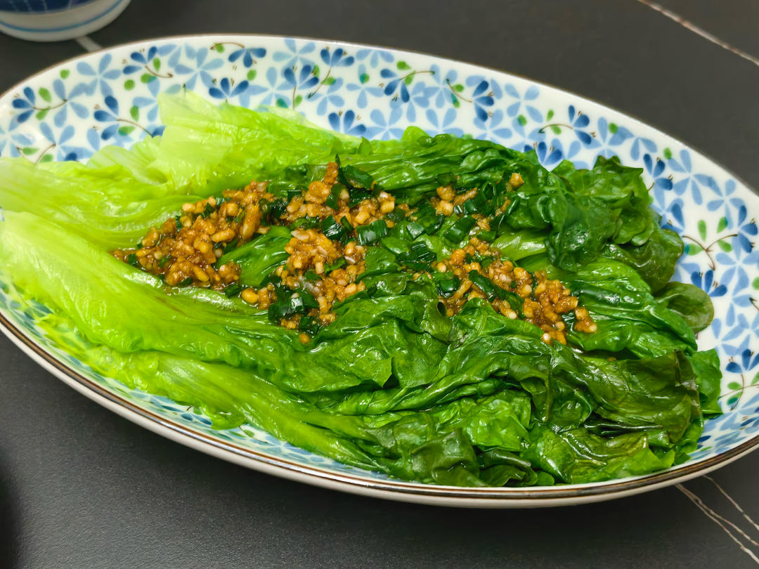 广式白灼生菜(酒店配方)