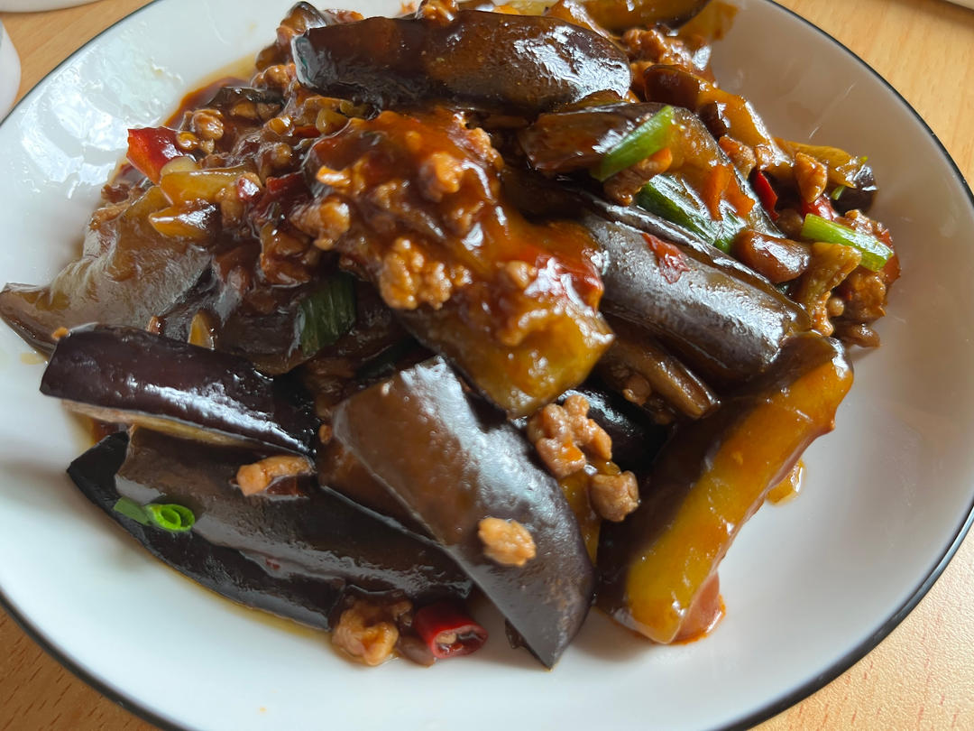 无敌好吃巨下饭的家常菜～肉沫茄子