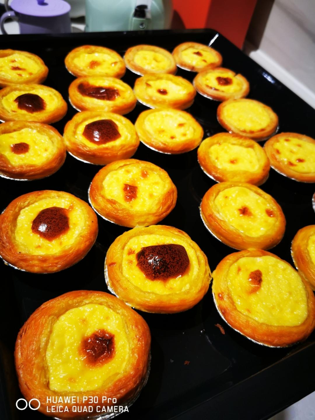 超完美味道超正的蛋挞配方，比KFC的还要嫩还要香~做过最好吃的蛋挞配方