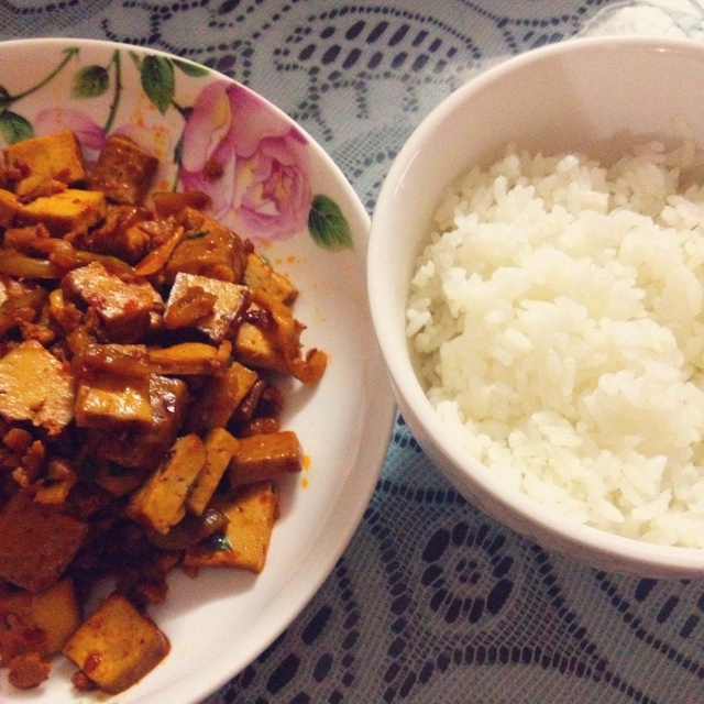 下饭神器---老干妈炒香干