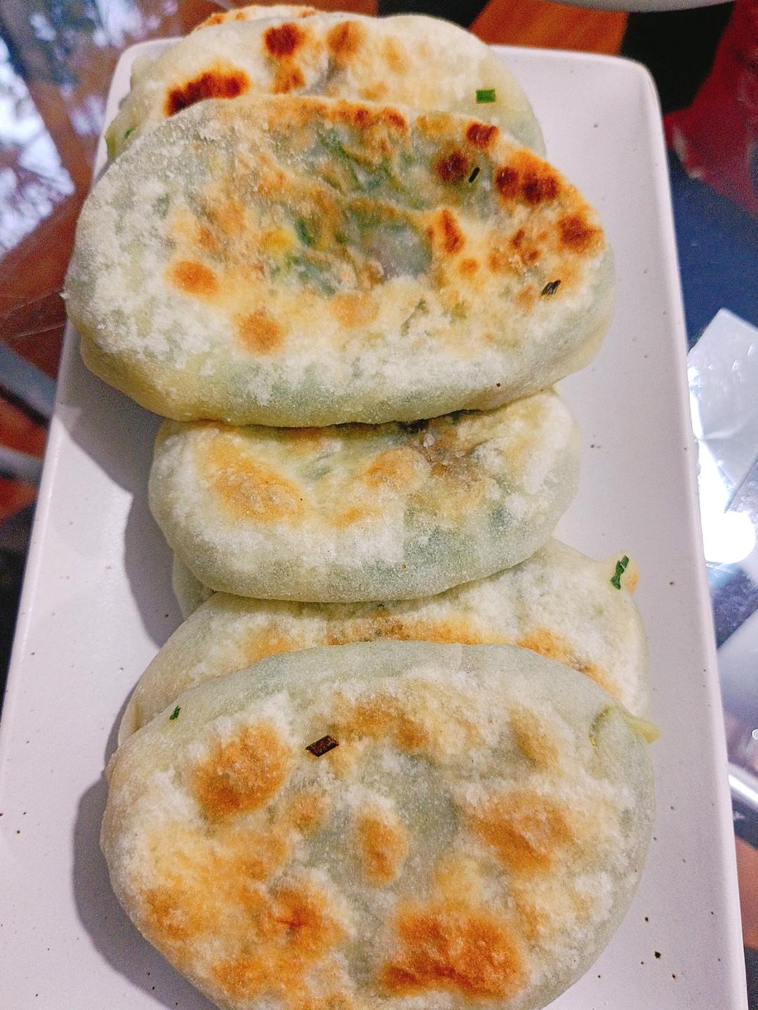 薄皮韭菜饼