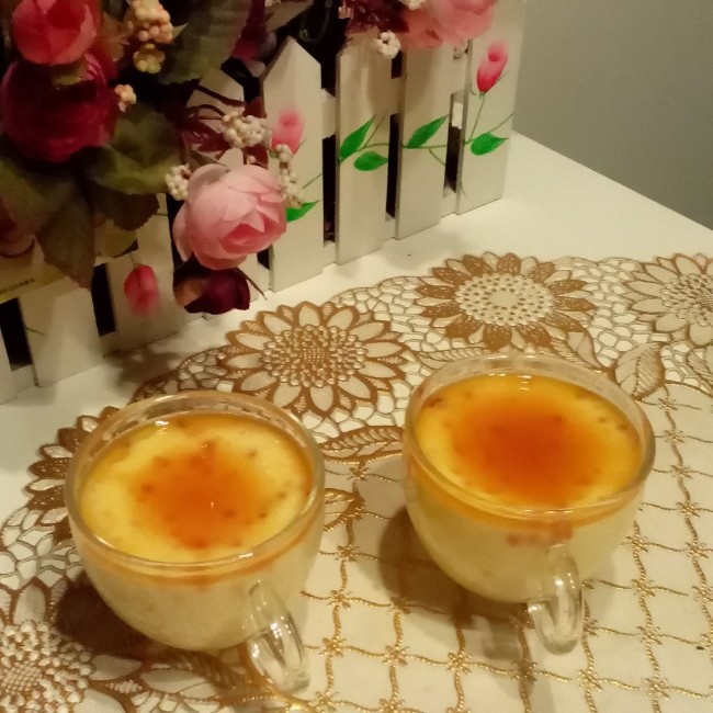 超级简单无烤箱焦糖布丁