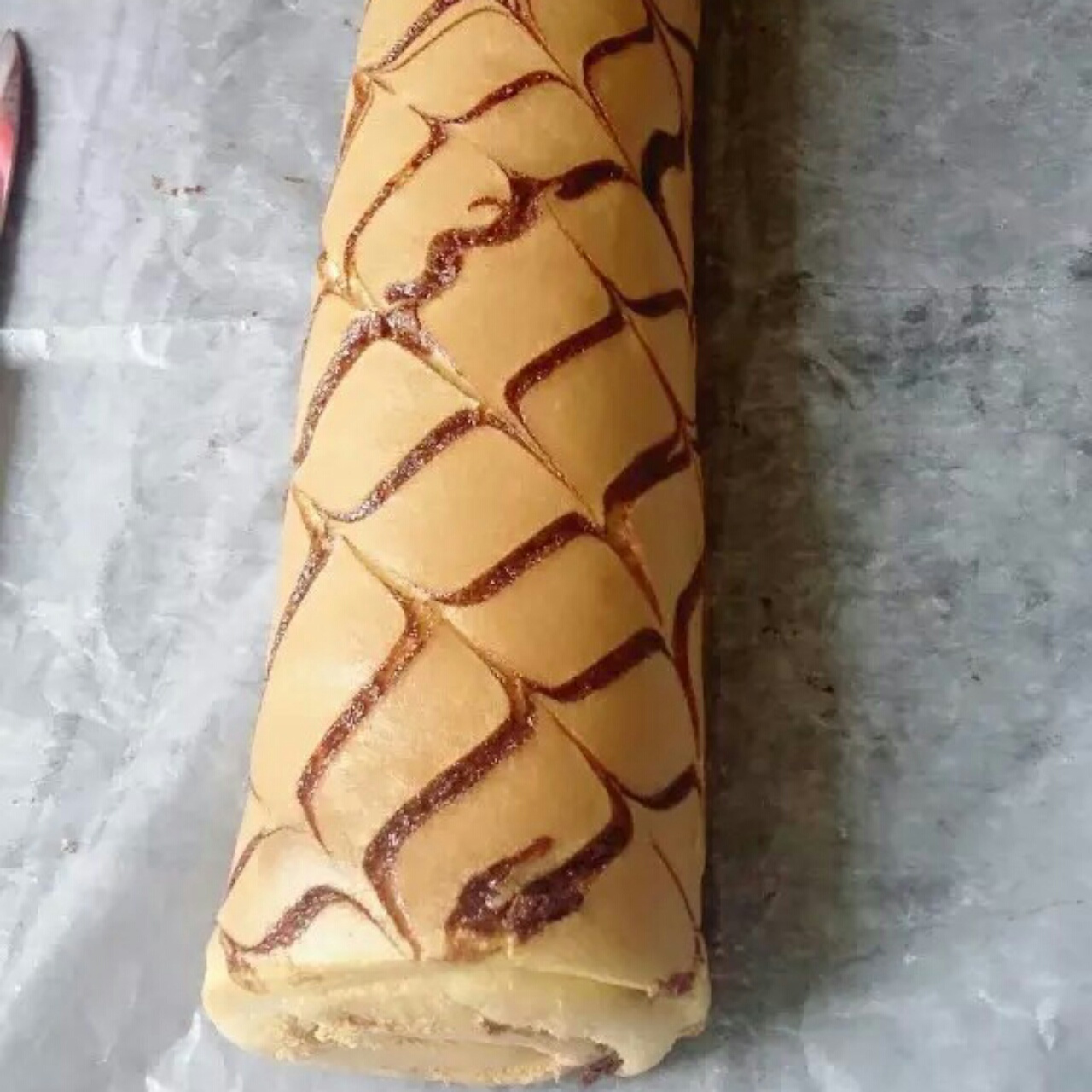 千叶纹蛋糕卷
