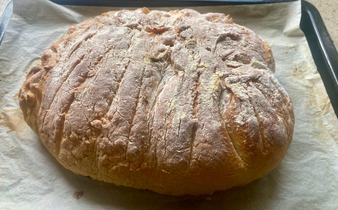 德国婆婆秘方·只多一料·香得上天的全麦核桃蔓越欧包