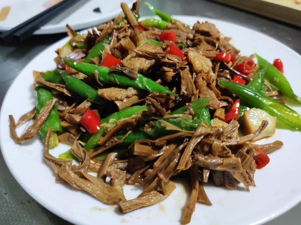 笋干炒肉的做法