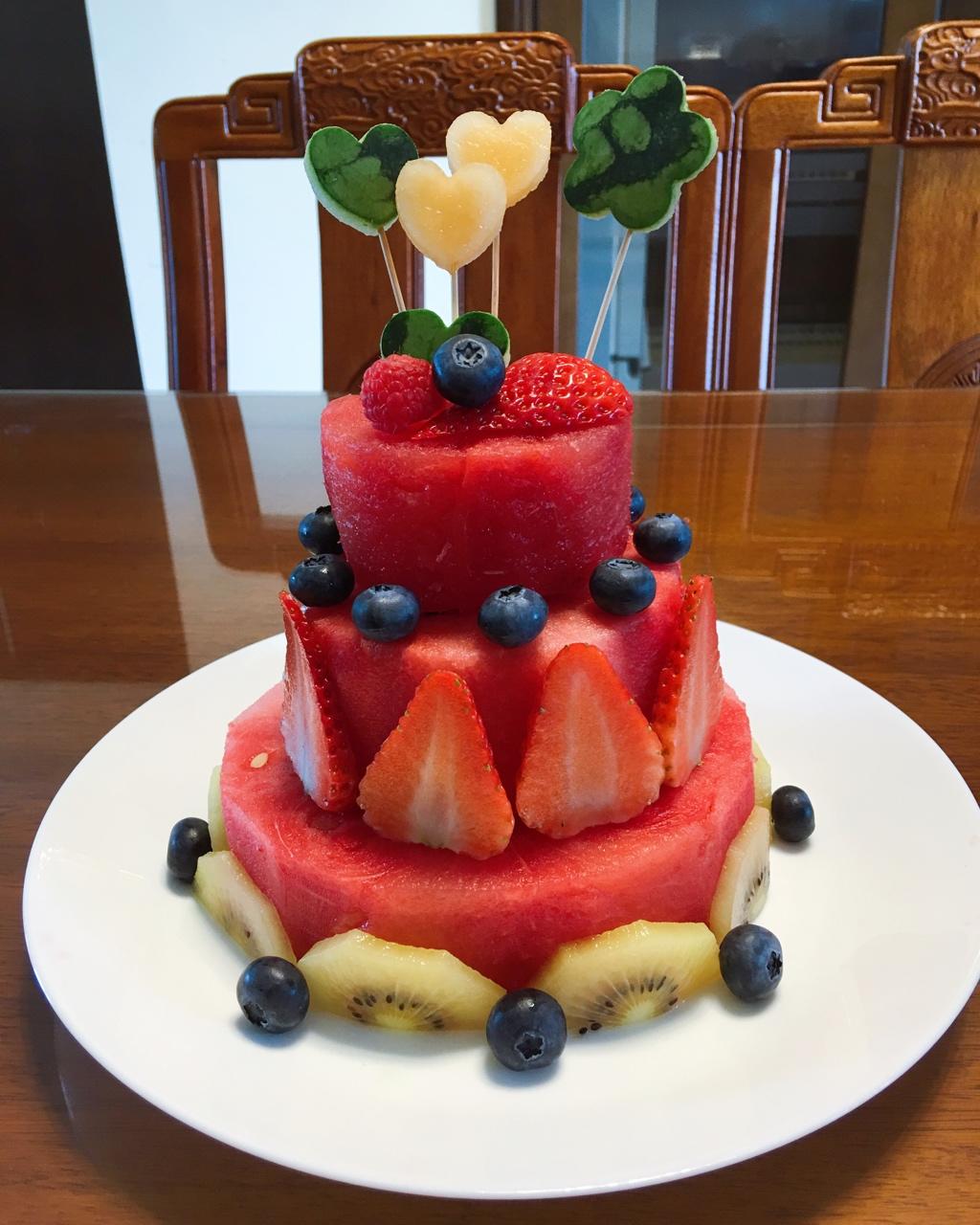 【西瓜蛋糕图片】小璇a_下厨房