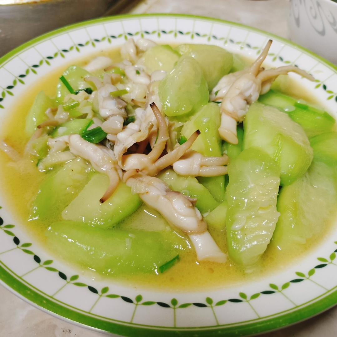 小岛上—丝瓜蛏子