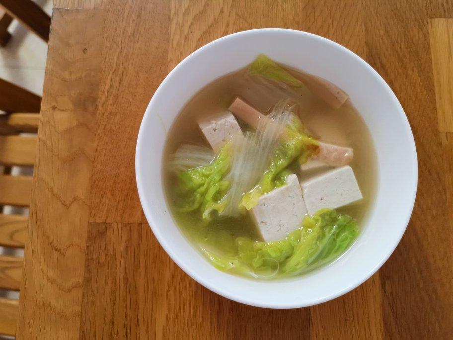 娃娃菜豆腐汤(鲜掉眉毛！)|跟做中附娃娃菜炖万物合集~