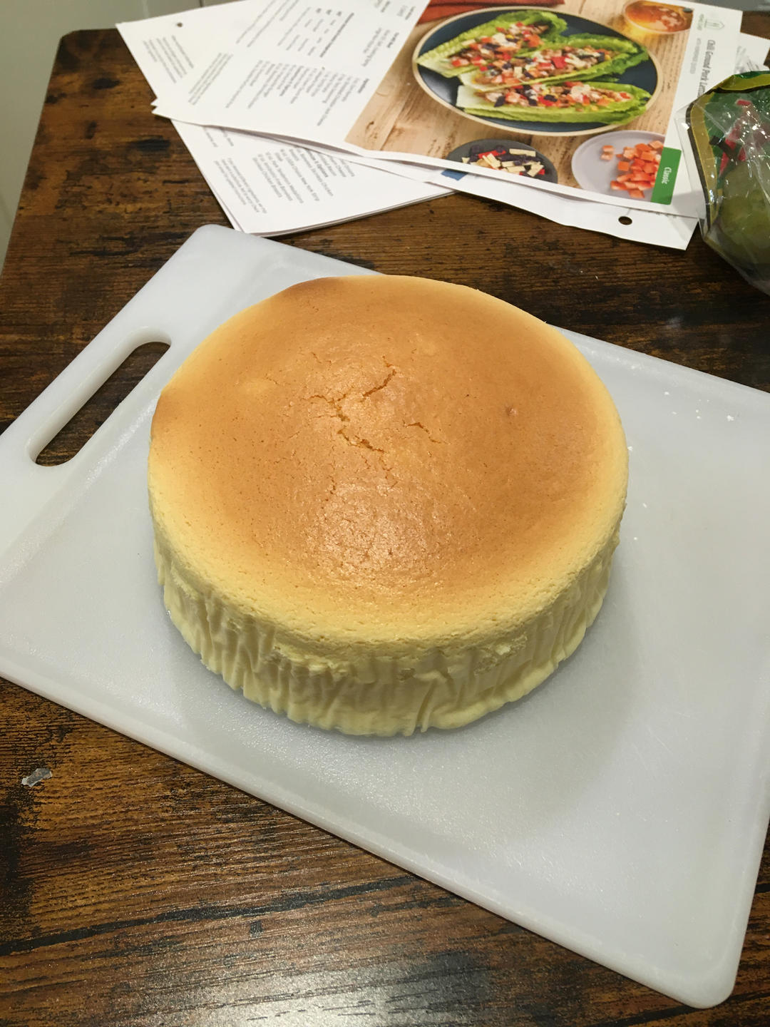 轻乳酪芝士蛋糕6寸#皮黑森林#