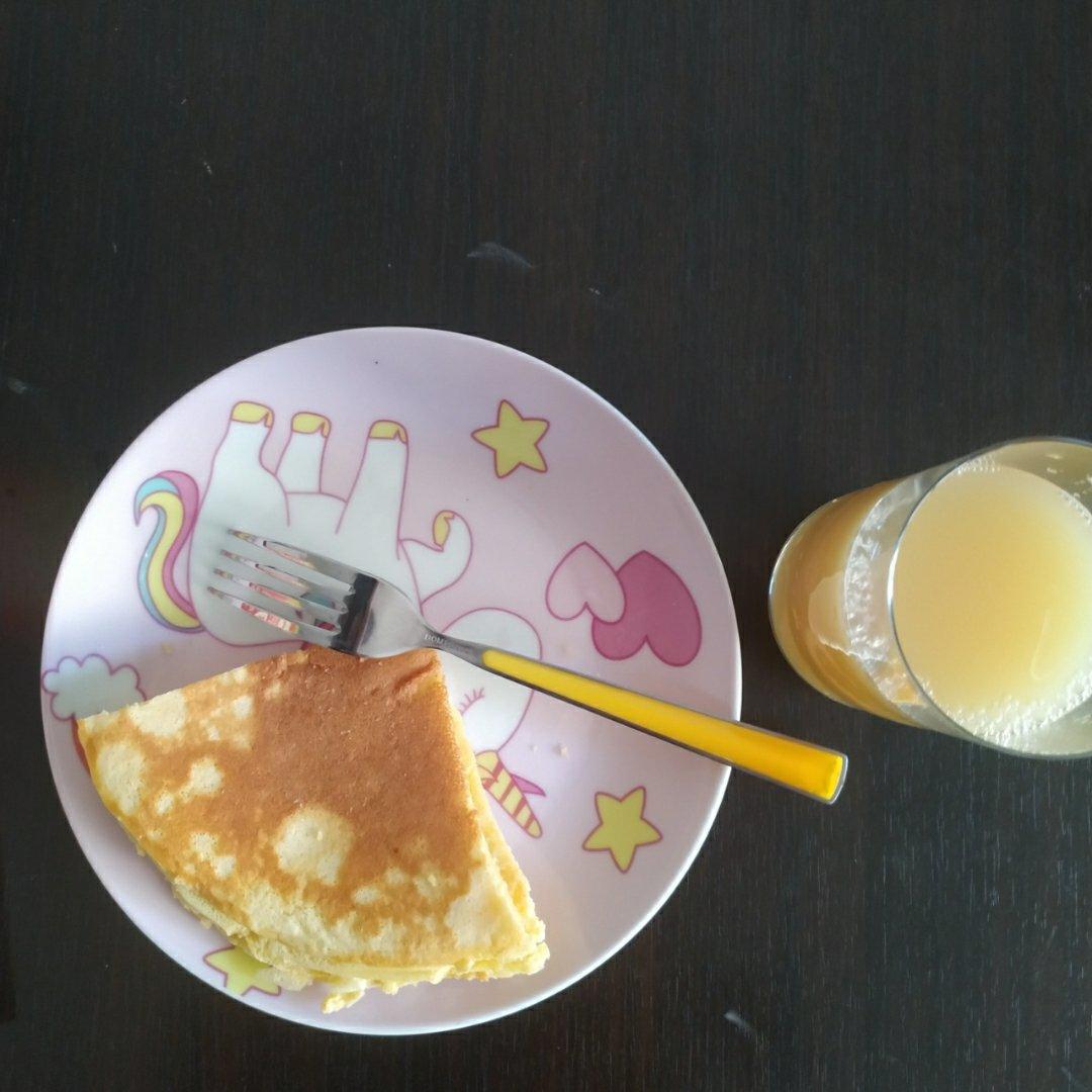 一口平底锅就搞定的松饼🥞