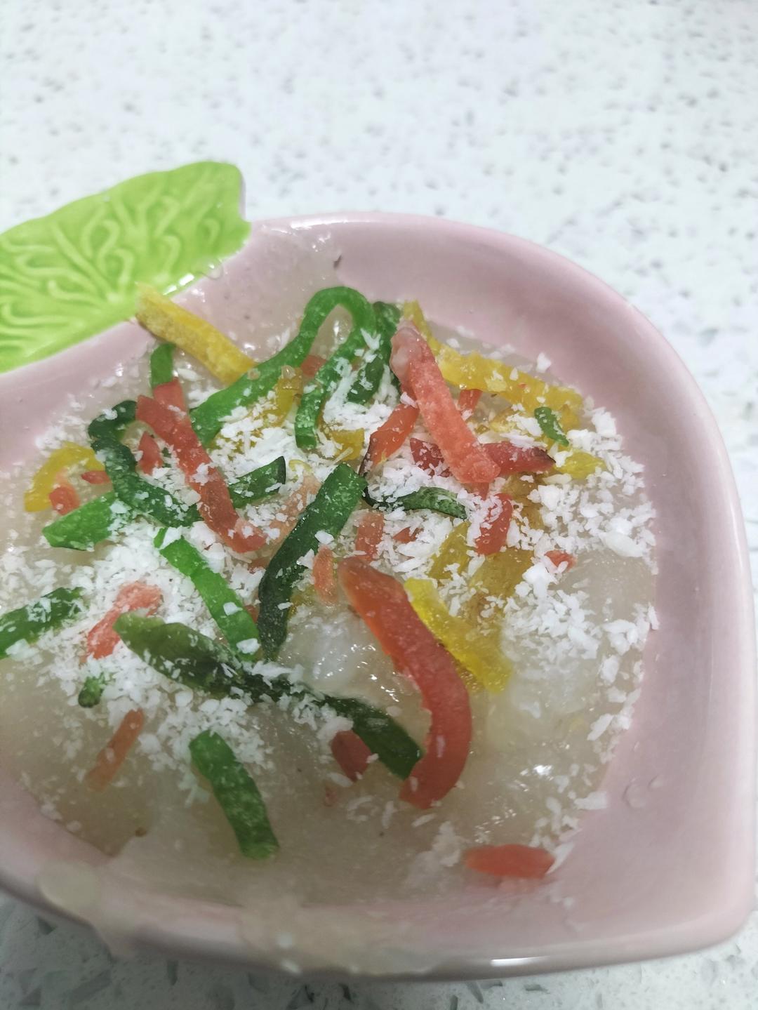 软软嫩嫩的秋梨糕