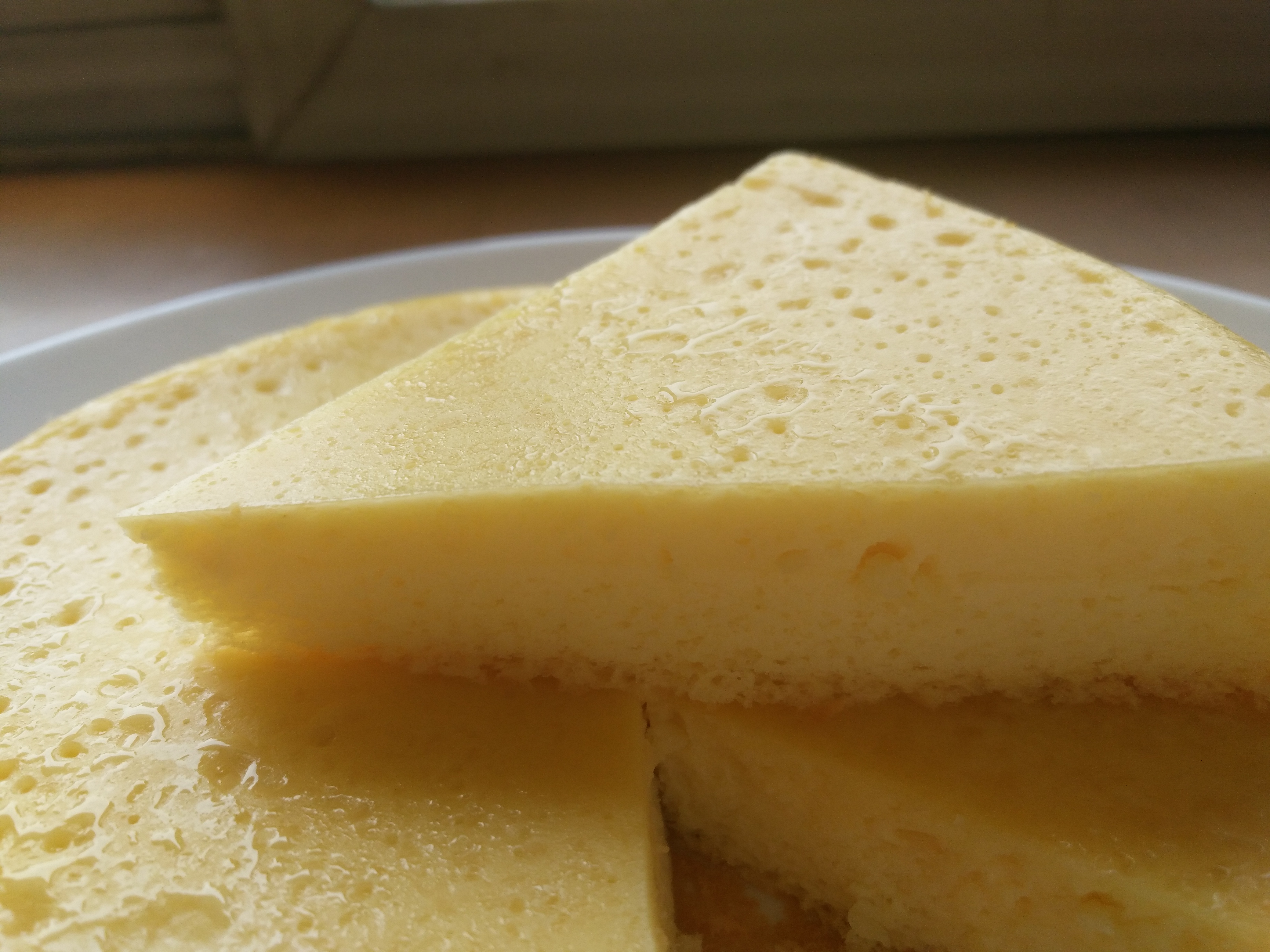 轻乳酪芝士蛋糕6寸#皮黑森林#