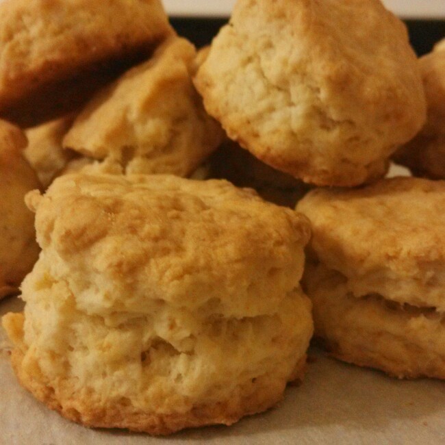 极简奶油松饼/Cream Biscuits（scones）