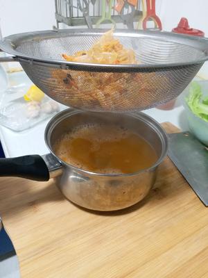 一碗虾油（付虾壳高汤做法）的做法 步骤15