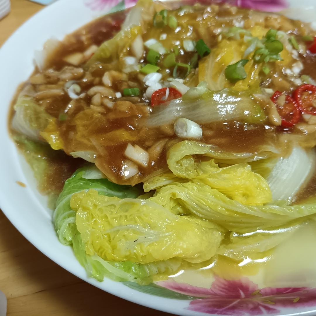 5分钟蒜蓉蚝油娃娃菜‼️健康低脂不长胖