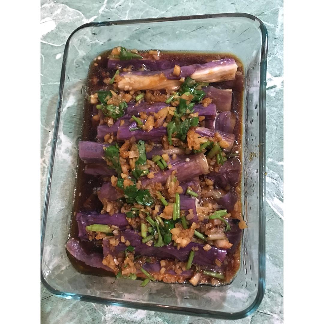 蒜香蒸茄子