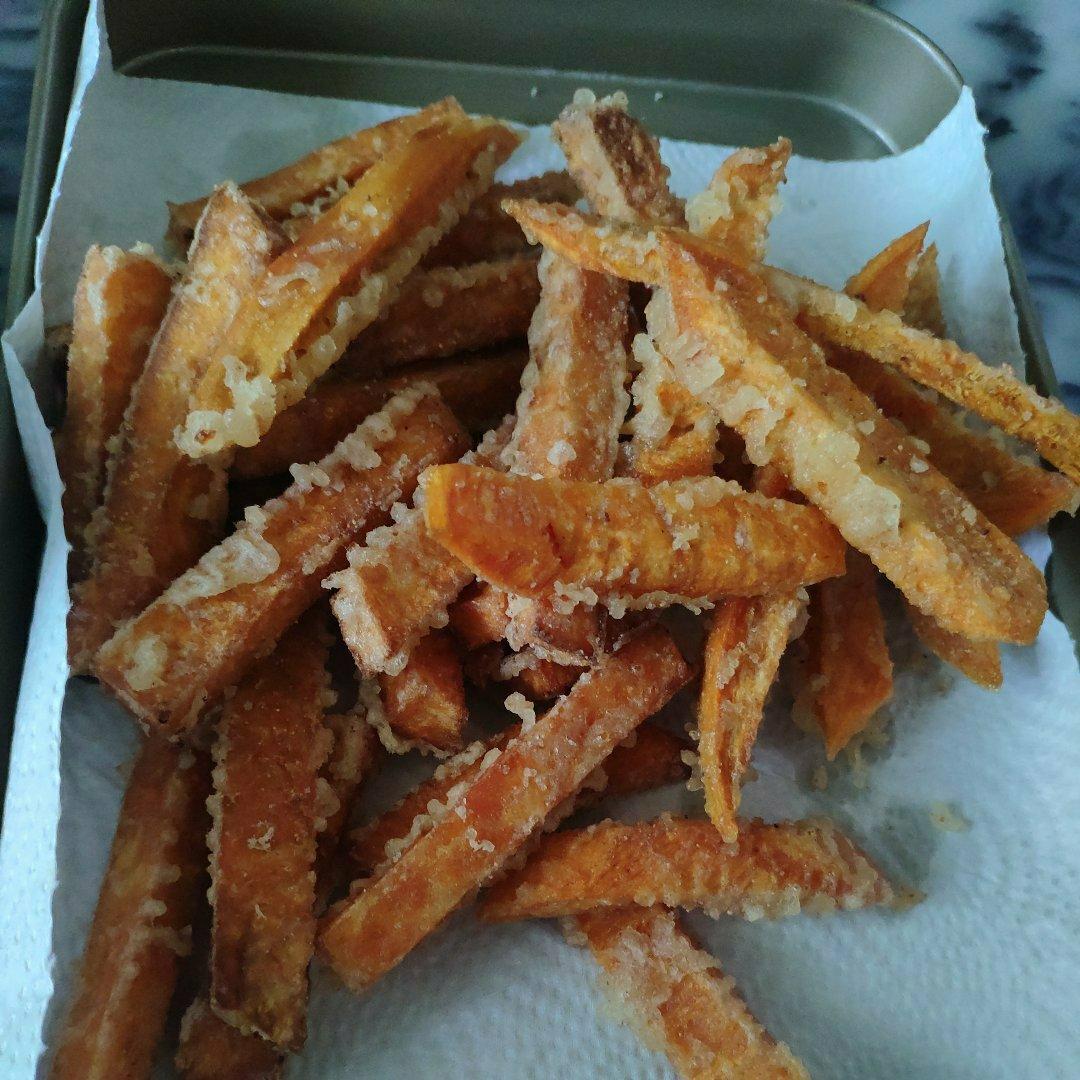 甘梅地瓜（关于挂糊我有话说）