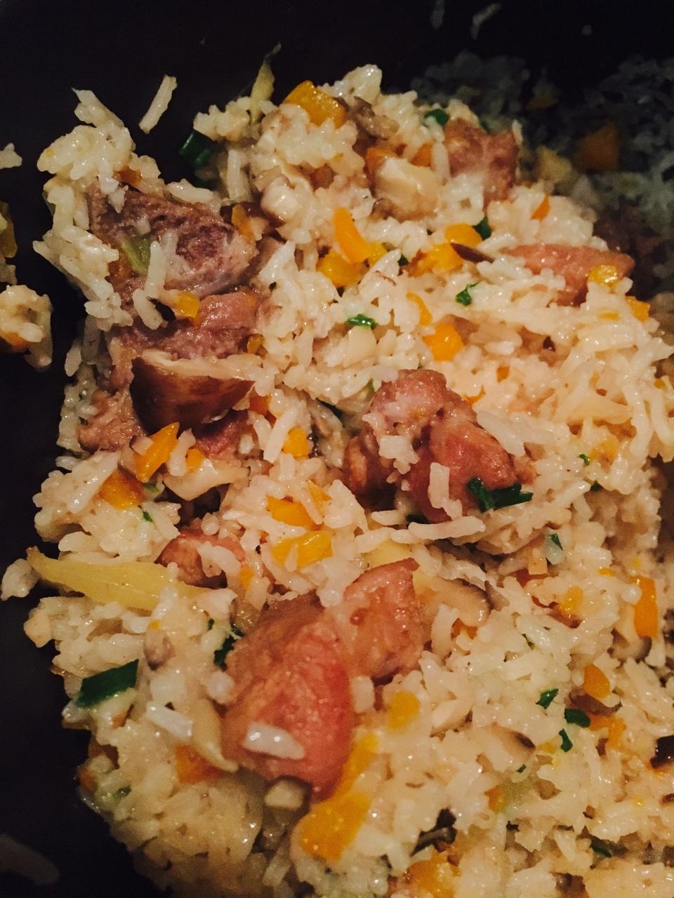 电饭锅版排骨焖饭