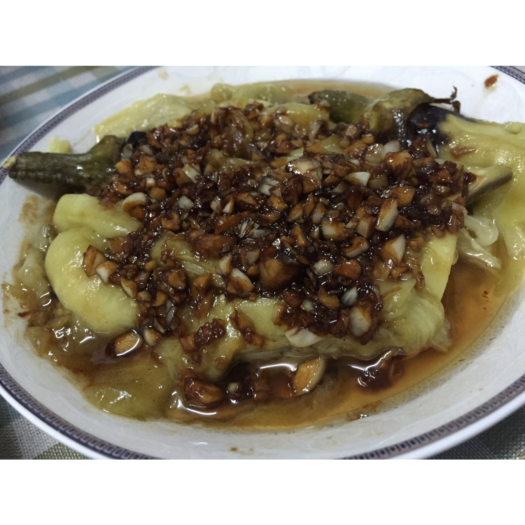 蒜泥手撕茄子