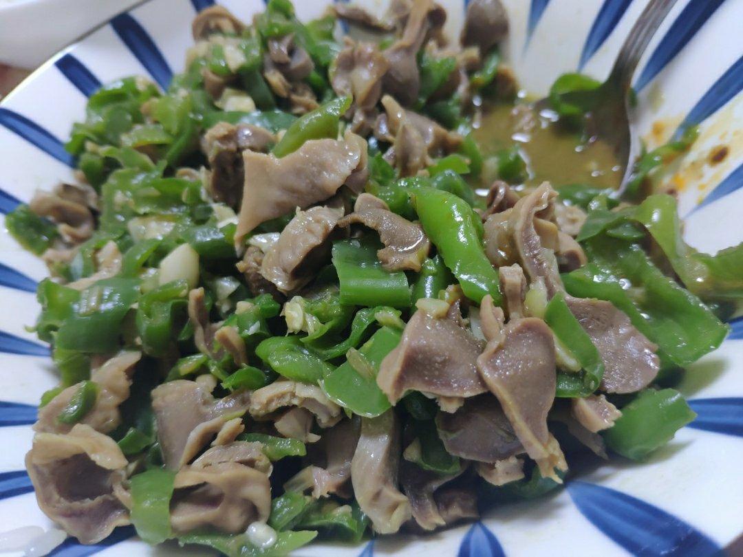 爆炒鸡胗