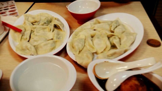 白菜肉水饺