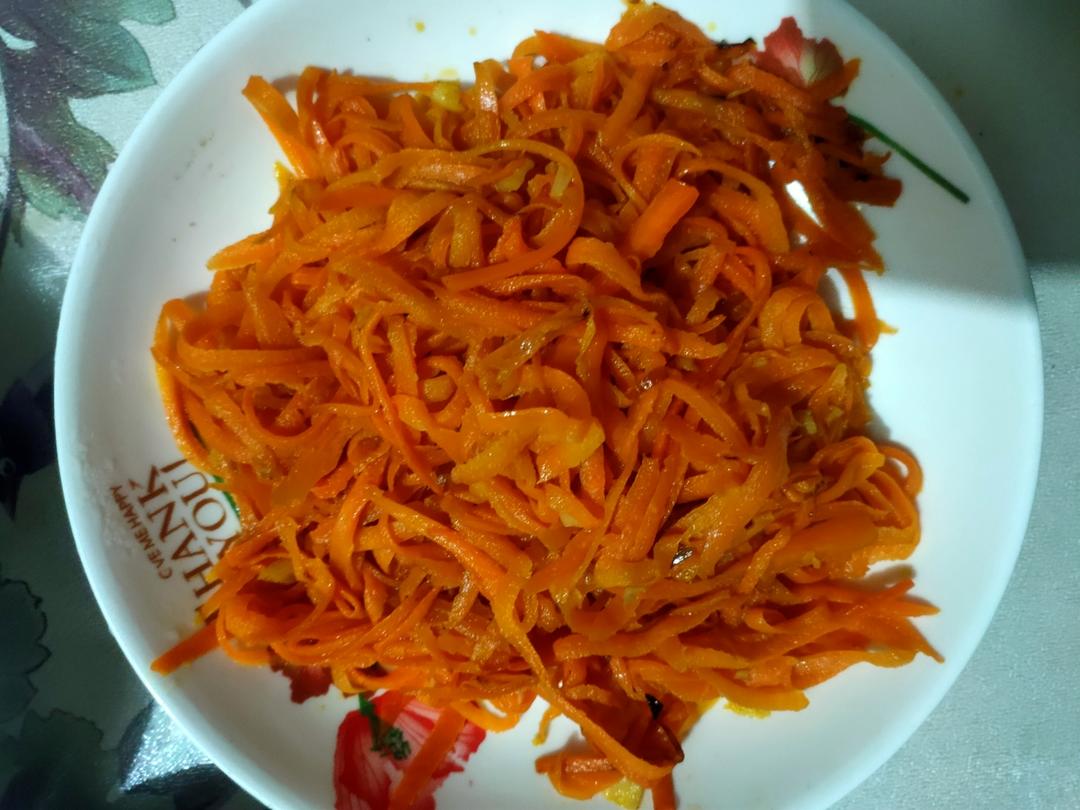 🥕素炒胡萝卜丝🥕