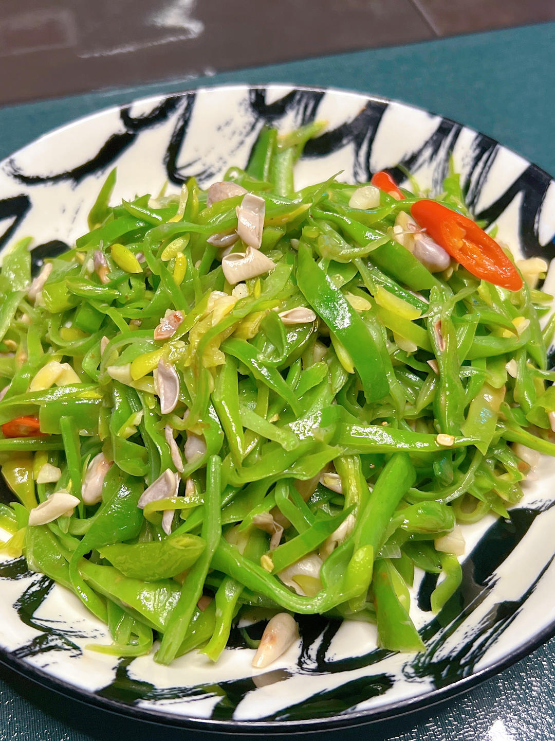 家常小炒四季豆